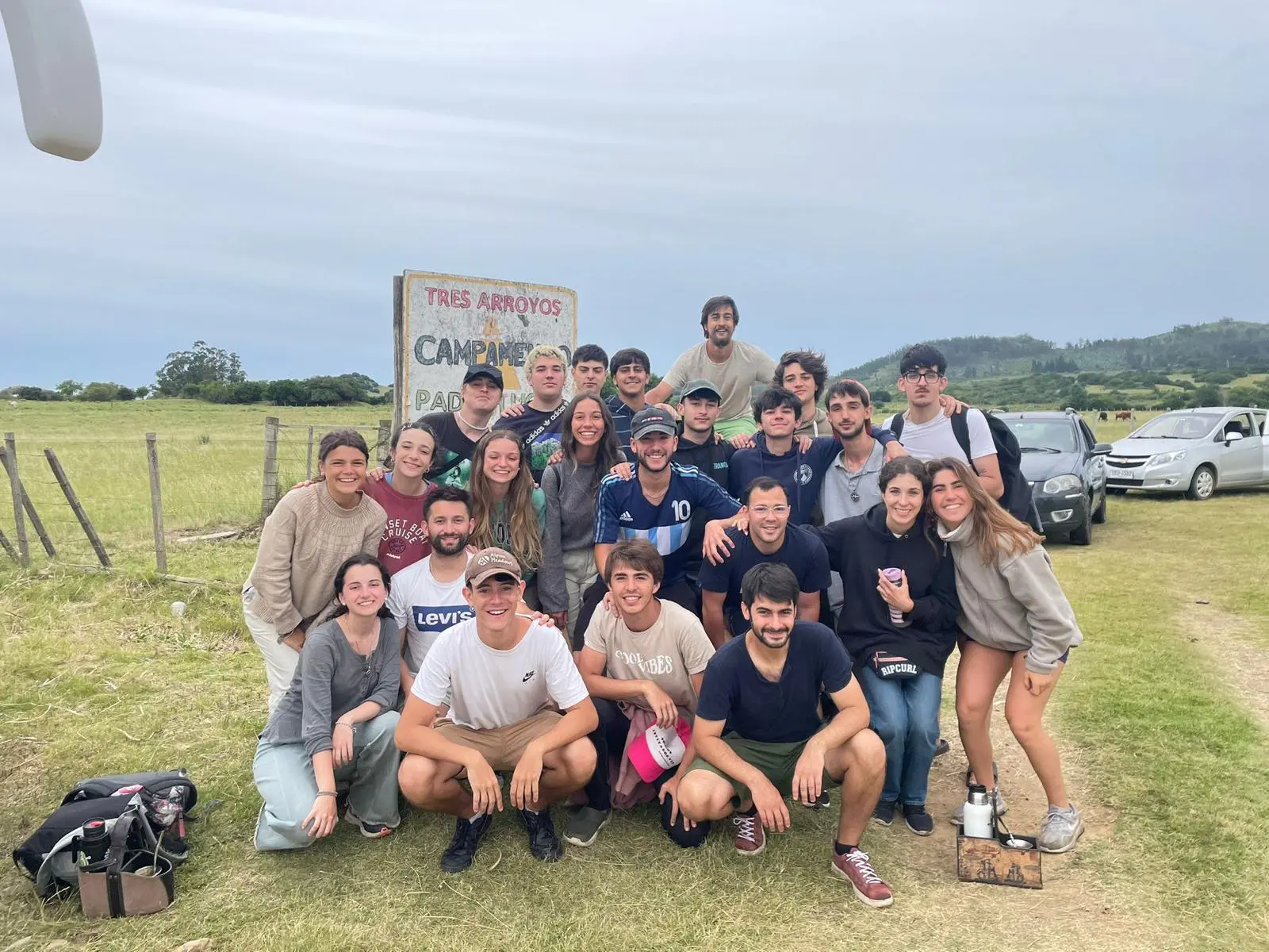 Foto del equipo de monitores